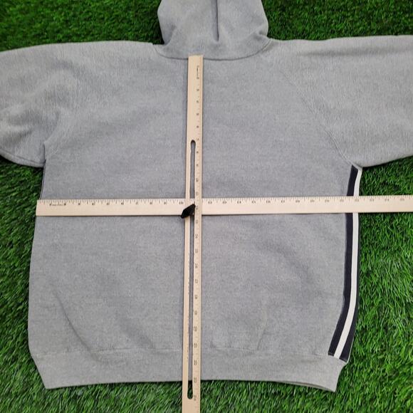 Vintage Y2K Adidas Hoodie Womens Small 22x23 Oversized Crop - Picture 5 of 14